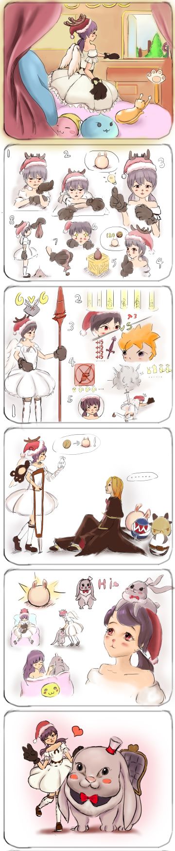 同人绘画（我爱大耳绒兔）