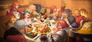 兔年修罗全角色干饭！