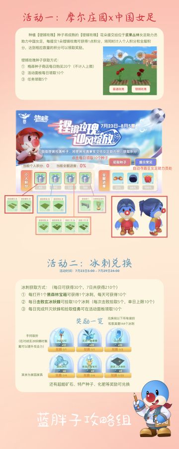 7月23日版本更新——活动一览图