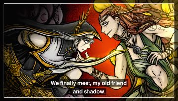 老友相见分外眼红。