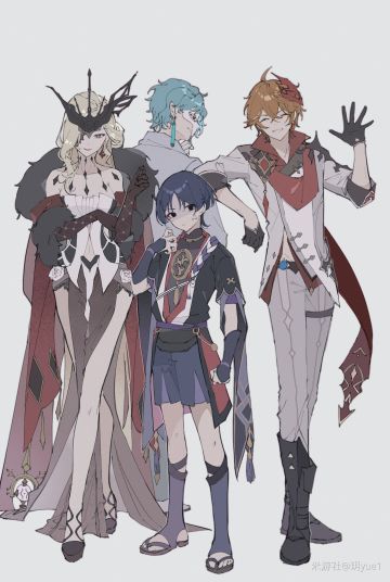 璃月所有高手战斗力排名