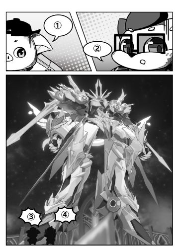 【看图填词】猪哥狗哥奥拉记 — 初遇太阳神