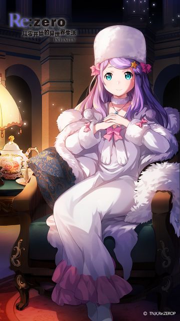 【游戏资讯】《Re：Zero INFINITY》安娜塔西亚 角色立绘解禁！
