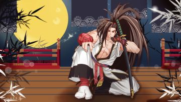 【手绘赏析】豪爽而嗜酒的旅行剑客-霸王丸