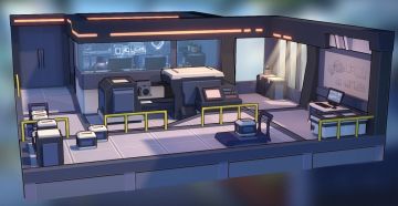 新玩法预告 | 3D基建生产部场景预览