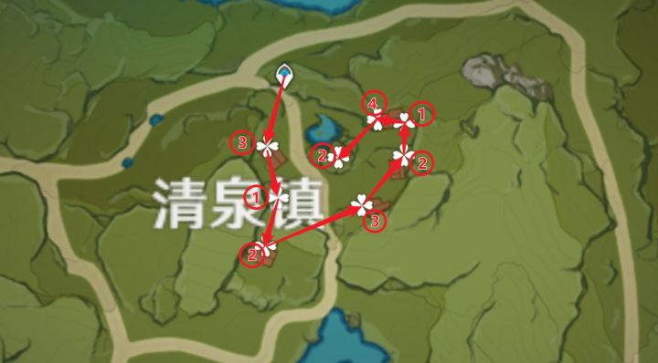 【可莉】全材料获取推荐及线路规划 2截图