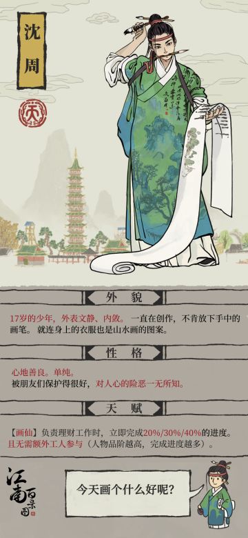 【江南人物传】清泉闻鹿音，微雨画初荷——沈周