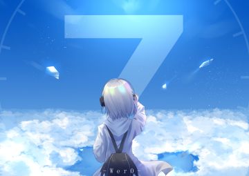 #角虫的腿部挂件#「愿来世再无轮回」（源：P站@Wer0）