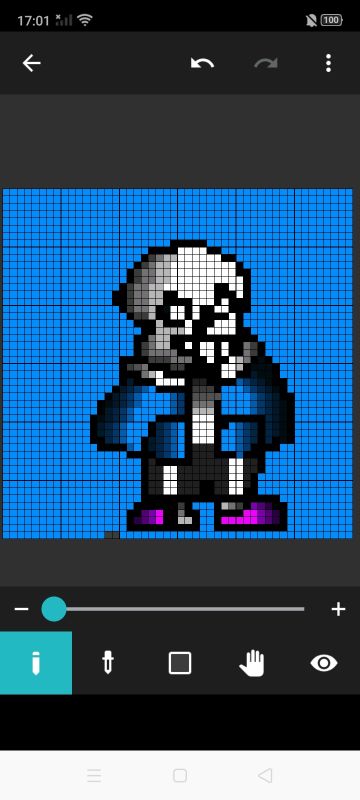 大家好，这是我第一次画像素画