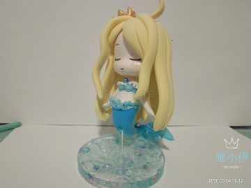 【琉璃灵猫】同人米娜手作，深海里的人鱼姬