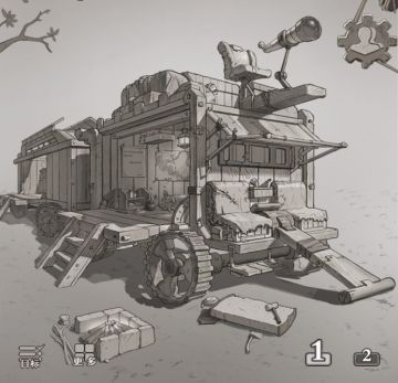 《荒野日记》约瑟的移动城堡-房车