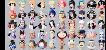 航海王热血航线内测人物图（部分，且含有NPC）