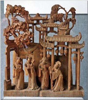 拾遗档案——金漆木雕大神龛·灵扉