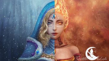 『英雄故事』冰与火之歌——冰晶圣女莉莱与秀逗魔导士莉娜