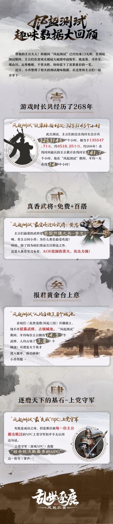 主公，你就是这些游戏趣事的背后推手