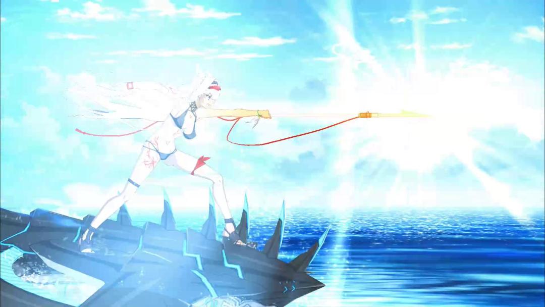 日服泳装二期，骑阶沸羊羊宝具与部分模组，单体宝具截图