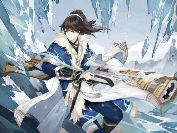 新皮肤爆料 | 怒雪寒天，白沙新皮肤登场！怒雪寒天carry全场