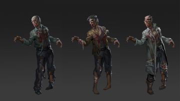 《Survive Another Day》僵尸概念原画