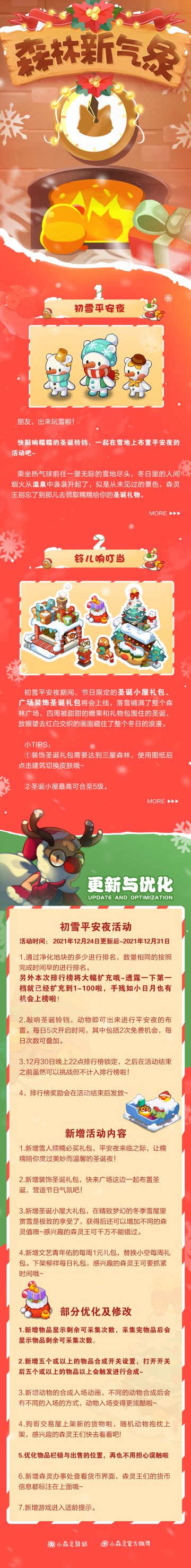 小森灵本期更新公告丨叮叮当，钉钉响，果冻鸡要加班