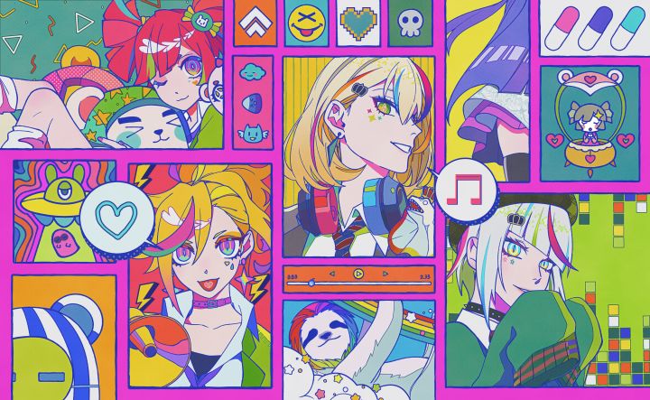 WACCA × Muse Dash 联动更新！截图