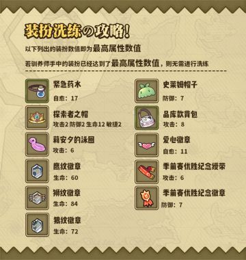 新版本装扮洗练功能攻略