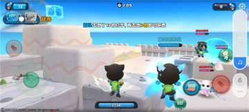 一款卡通画面的射击类手游——《汤姆猫荒野派对》