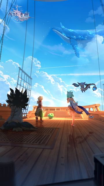 【壁纸分享】在吗？请查收飞艇手机壁纸！