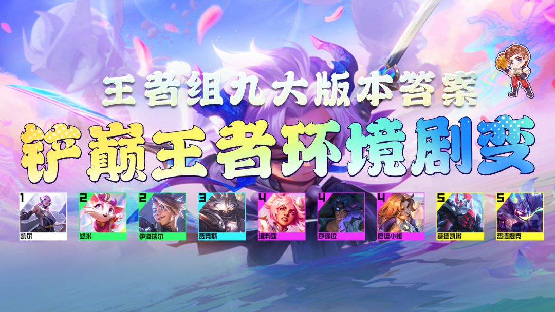 金铲铲之战：铲巅前十王者环境剧变，九大版本答案来了！截图