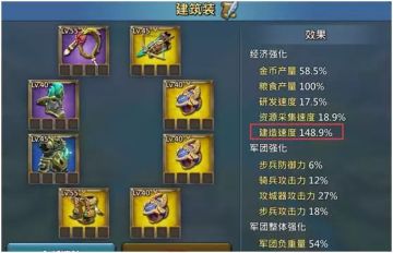 【装备攻略】建筑篇