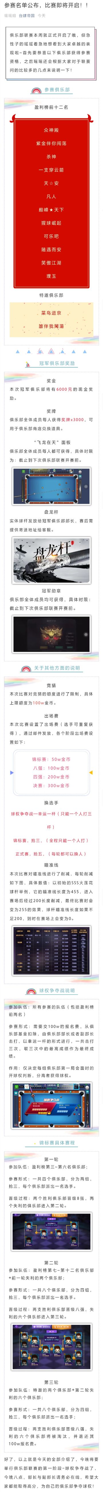 【帝国发布会】参赛名单公布，比赛即将开启！！