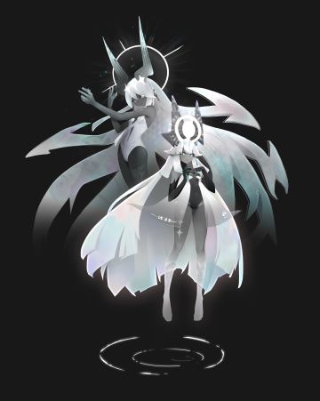 月汐·INF·雪生白