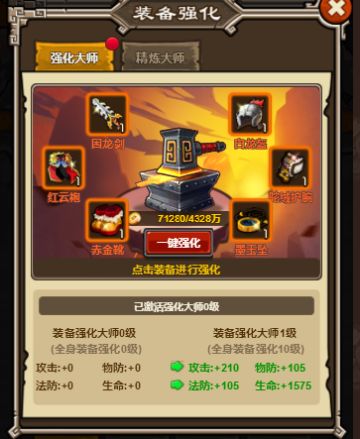 《泡面三国》装备系统介绍