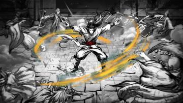 【壁纸】倚天名场面，水墨风呈现（三）