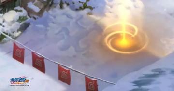 雪中惊现神秘印记，雪景彩蛋暗藏玄机！