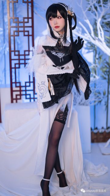 cos：碧蓝航线镇海cos正片@面饼仙儿，东方旗袍的魅力