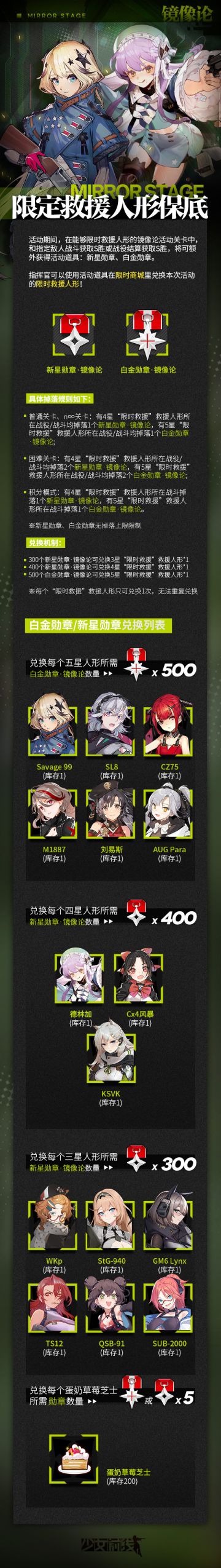 打捞角色预览：镜像论