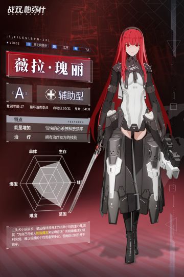 《战双帕弥什》云端资料库：构造体 | 薇拉•瑰丽