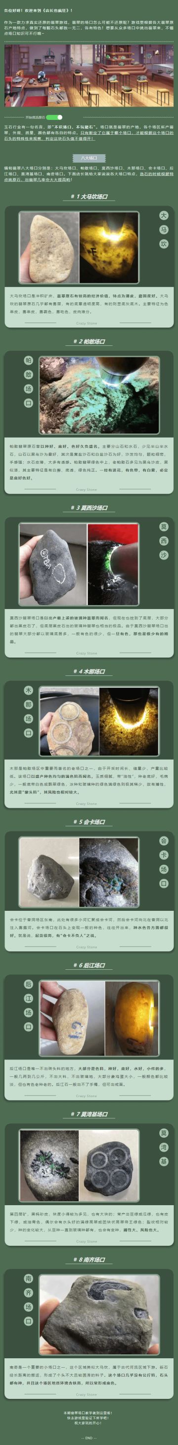 翡翠场口都不知道，还想切出帝王绿？