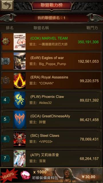 【荣耀殿堂】巅峰战役全球第一联盟经验谈！