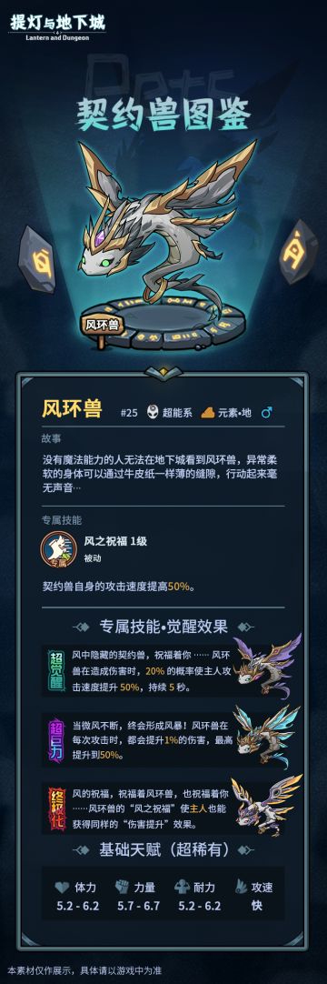 【契约兽图鉴】之风环兽！