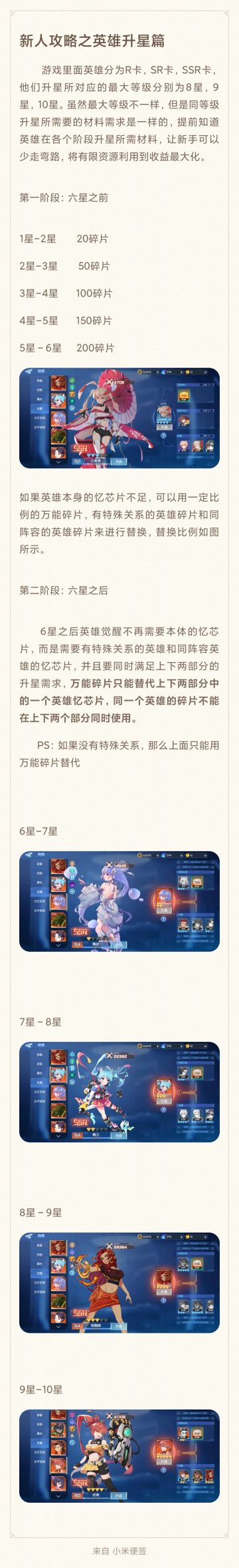新人攻略之英雄升星篇