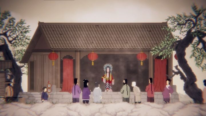 [熊猫简讯]一款受传统中国神话启发的2D志怪风格冒险解谜游戏《山海旅人》（The Rewinder）截图