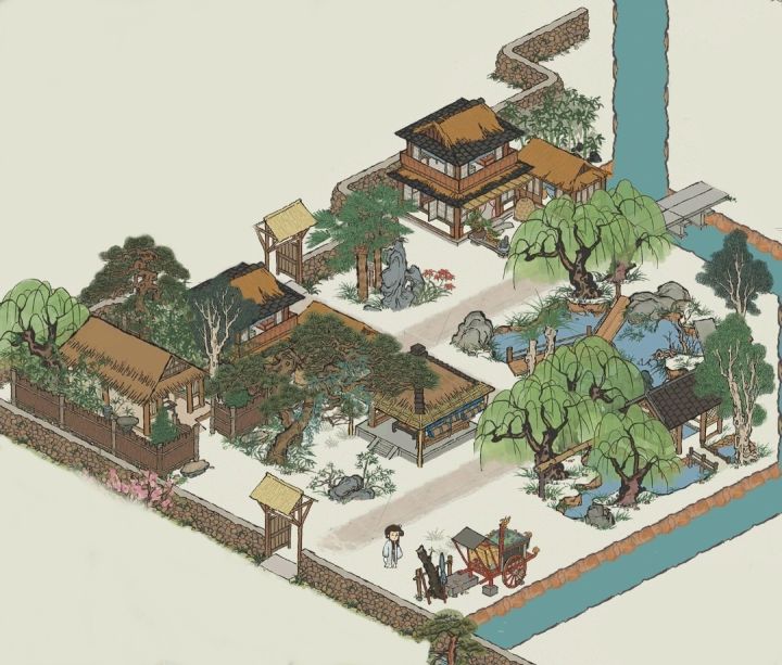 桃花村一景截图