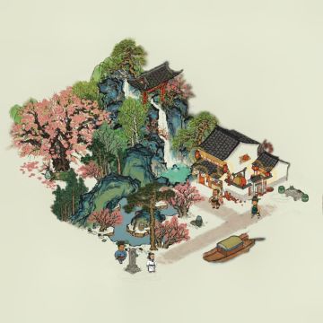 用李白的诗打开江百系列