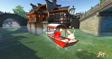 寒江一人钓，飘然尘世间！《天下》手游新坐骑“独钓寒江”邀你游大荒！