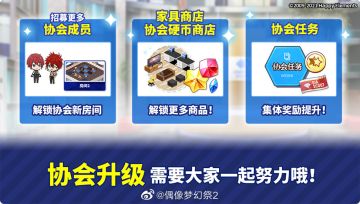 【公告】新功能上线！——协会系统+制作人能力！