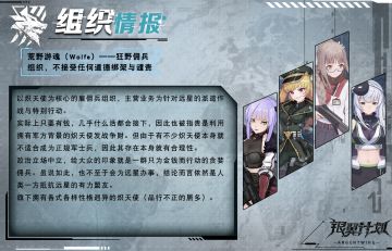 【组织情报】荒野游魂