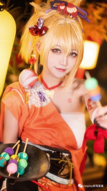 cos：原神宵宫cos正片@七米，英雄形态的宵宫姐姐登场！