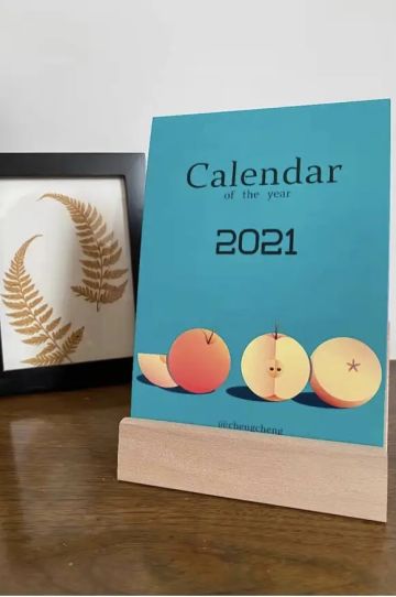 与春天的树合影