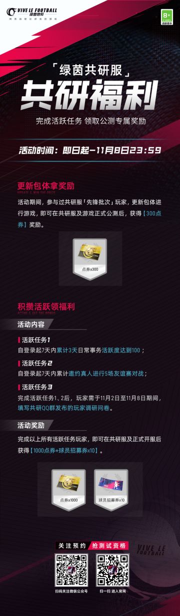 「绿茵共研服」齐聚共研服，好礼拿不完